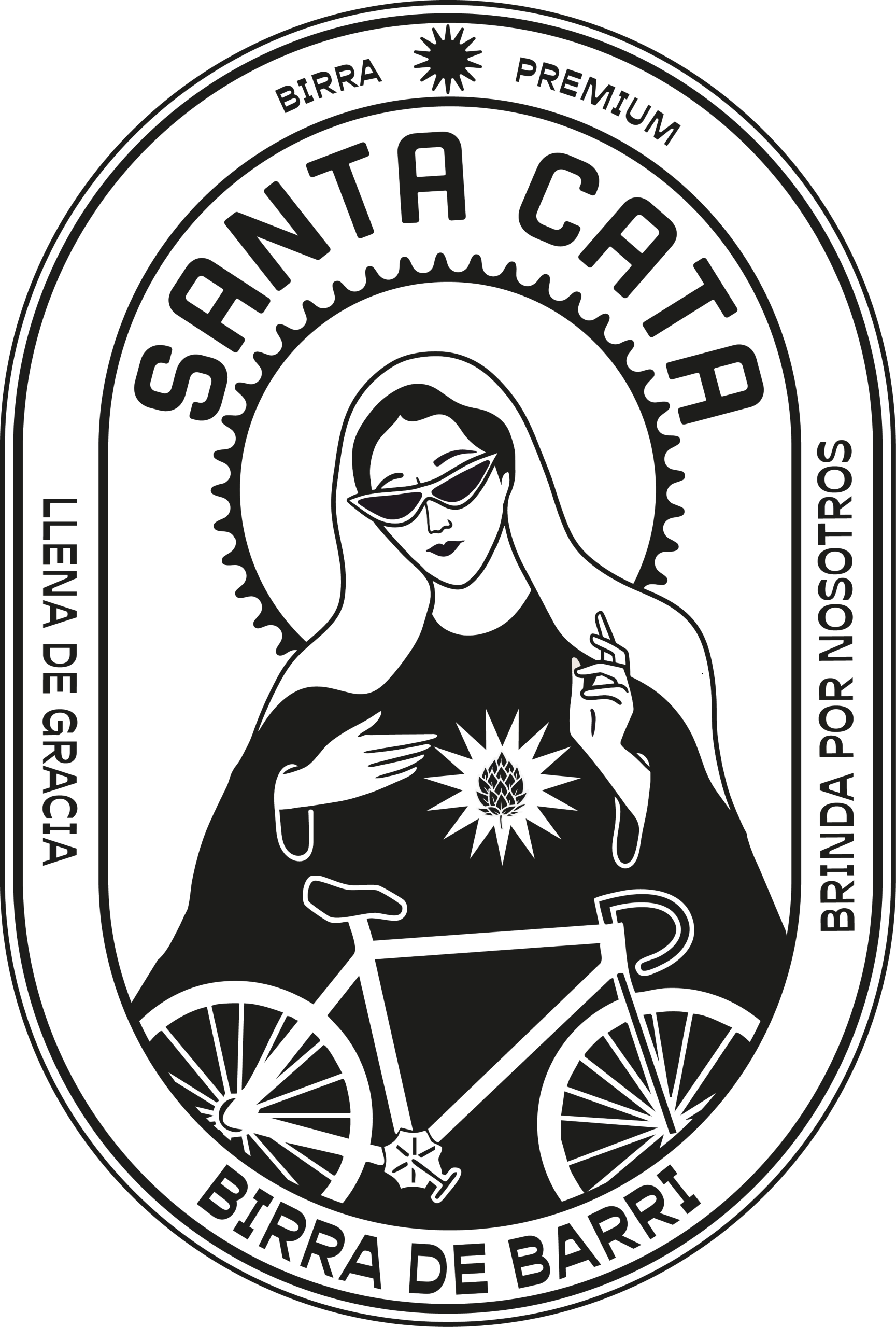 Escudo_Santa Cata_BYN_POSITIVO